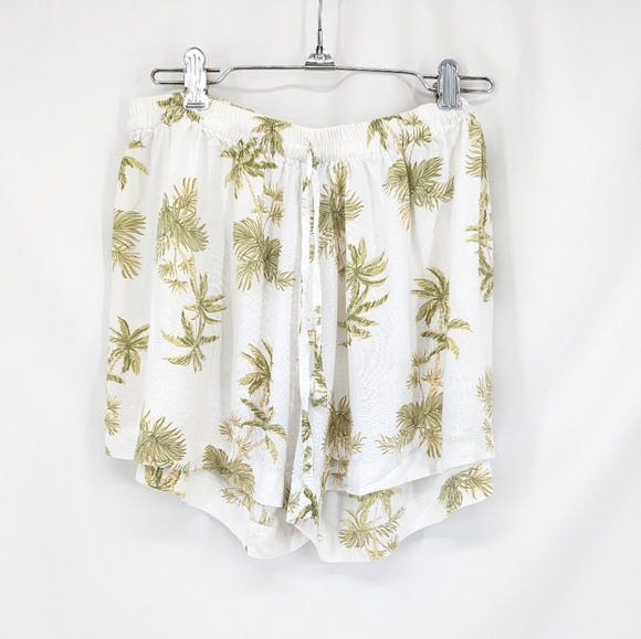 Piyama Maggie Pajama Set Vintage Palm Tree Olive Size Small - Picture 8 of 12